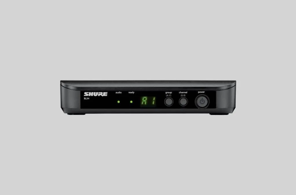 Shure BLX Frequency maps UK, K3E only