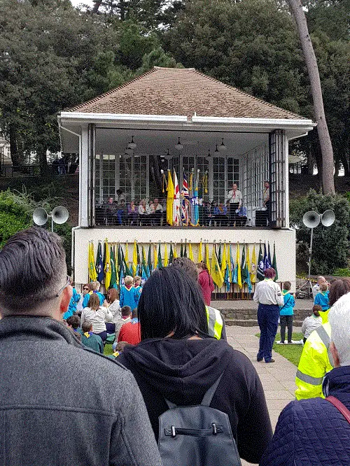 Proper Pa for Bournemouth Scouts