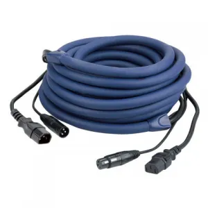 Combined signal and power down one cable